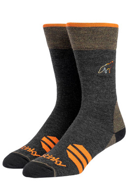 Fox Crew Grey Unisex Socks - Grey