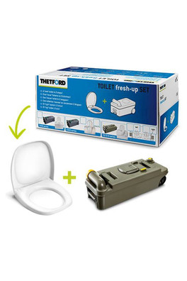 C2 C3 Or 4 Toilet Fresh Up Set Right Hand - Grey