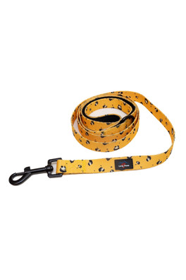 Funk The Dog Padded Lead - Mustard Panda