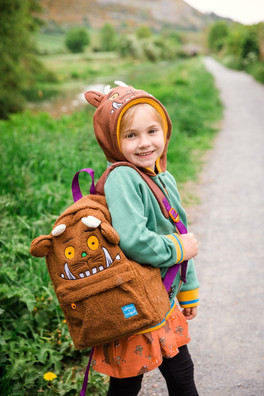 Kids Gruffalo Rucksack - Brown