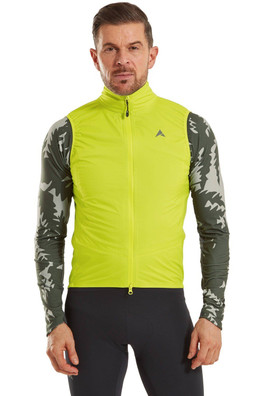 Icon Pocket Rocket Mens Waterproof Packable Gilet - Lime