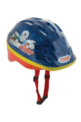 Thomas & Friends Kids Bike Safety Helmet 48-52cm - Blue/Yellow/Red
