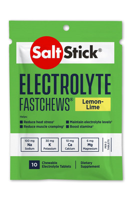120 Electrolyte FastChews Chewable Tablets - Zesty Lemon