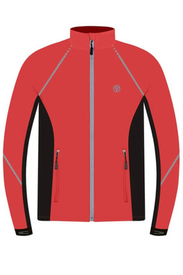 Men's Waterproof Breathable Cycling Jacket - Red