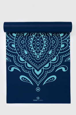 Designed Sticky Yoga Mat 6mm - Mysterious Peacock