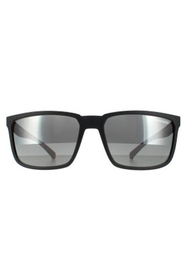 Stripe AN4251 Sunglasses - Matte Grey / Silver Mirrored