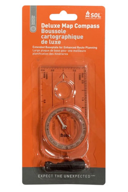 Deluxe Map Compass - Clear