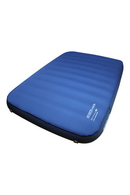 Sky Fall Double 200mm Self Inflating Mat - Blue