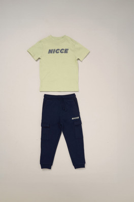 2-Piece Kids T-Shirt And Jogger Set - Green