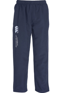 Mens Open Hem Tracksuit Bottoms - Navy