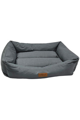 Water-Proof Lounger Dog Bed - Grey