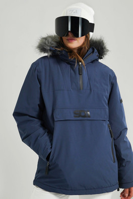 ôSHun Womens Ski Jacket - Navy Blue