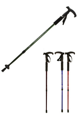 Two Section Telescopic Walking Pole - Assorted - Assorted Colours