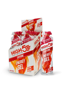 Energy Gel 20 x 40g - Caffeine Raspberry