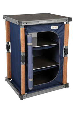 Portable Kitchen Storage Cabinet 100% Recycled PET - Blue / Orange