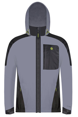 REFLECT360 Mens Fleece-lined Reflective Jacket - Grey