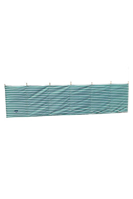 Prestige 7 Pole Wooden Windbreak - Prestige 7 Pole Green