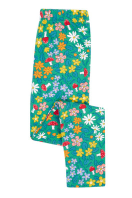 Kids 95% Organic Cotton Libby Printed Leggings - Wild Woods