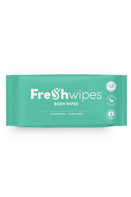 Antibacterial Biodegradable Body Wipes - Ocean Fresh