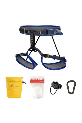 Viper Mens Climbing Harness Pack - Blue