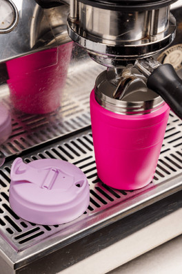 Insulated Reusable Commuter Cup M 12oz 340ml - Fuschia Lilac