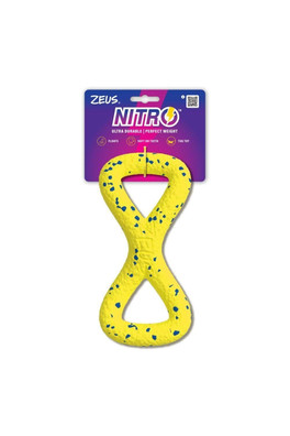 Zeus Nitro Tugger Dog Toy - Yellow