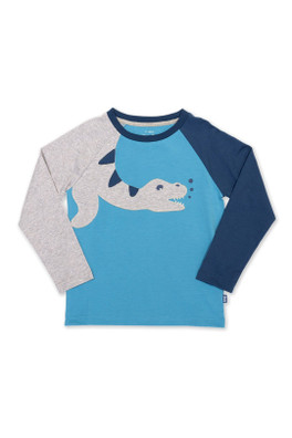 Baby/Kids 100% Organic Cotton T-Shirt - Plesiosaurus