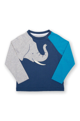Baby/Kids 100% Organic Cotton T-Shirt - Elephant