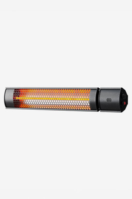 Wall Mounted Infrared Patio Heater - Black