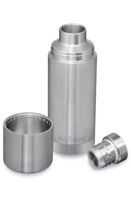 TKPro Vacuum Insulated 750ml Flask - Brushed Stainless