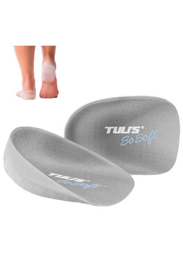 So Soft Gel Heel Cups - Grey
