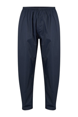 Unisex Packable Waterproof Overtrousers - Navy