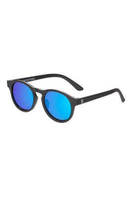 Polarised Kids Keyhole Sunglasses - Jet Black