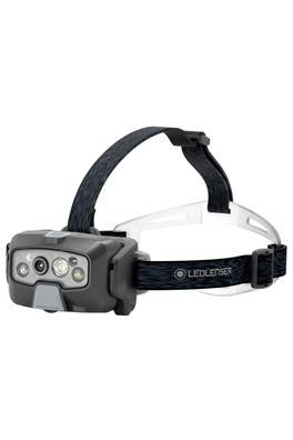 HF8R Core Rechargable 1600lm LED Head Torch - Black / Grey