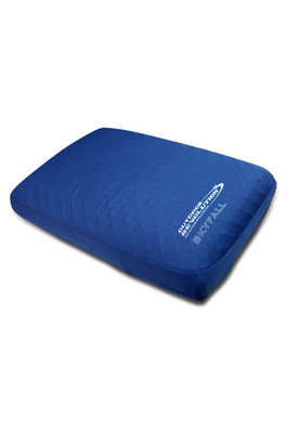 Sky Fall Memory Foam Pillow - Ensign Blue