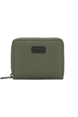Selus Zip Round Wallet - Khaki