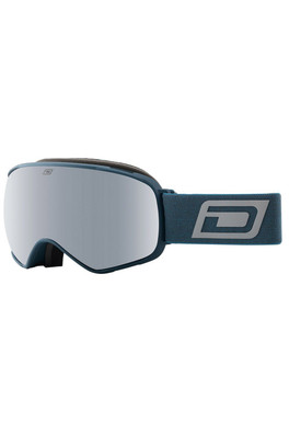 Bullet Unisex Snow Goggles - Slate Blue/Silver