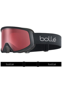 Bedrock Unisex Snow Goggles - Black/Vermillon