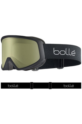 Bedrock Unisex Snow Goggles - Matte Black/Lemon