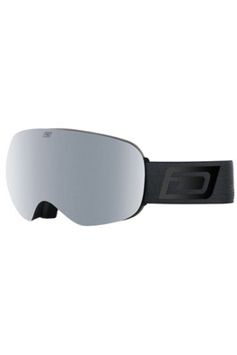 Omen Unisex Snow Goggles - Black/Black Mirror
