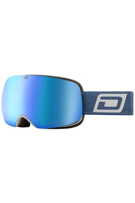 Mutant Oracle Snow Goggles - White/blue Mirror & Yellow