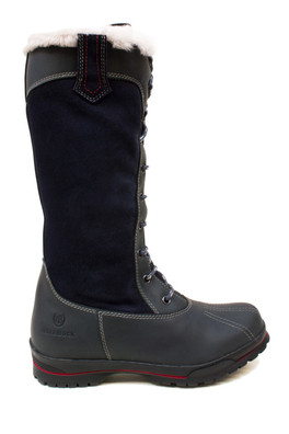 Polar Storm Waterproof Womens Boots - Navy