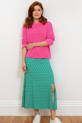 Middlemarsh Womens Jersey Skirt - Green