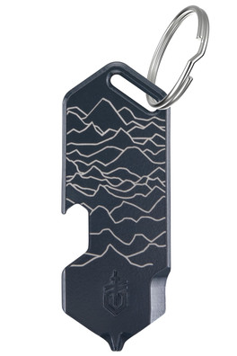 Shard DT 3-in-1 Keychain Multi-Tool - Hills Urban Blue