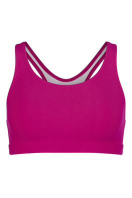 Womens Action Sports Bra - Fuchsia