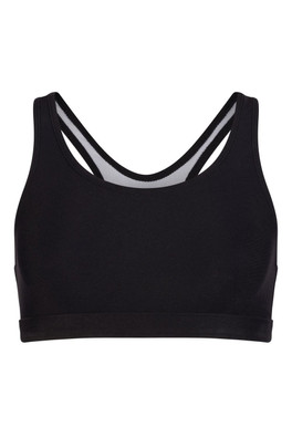 Womens Action Sports Bra - Black