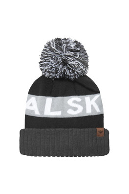 Water Repellent Cold Weather Bobble Unisex Hat - Blue