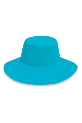 Aqua Hat Womens Lycra UPF50+ Hat - Turquoise