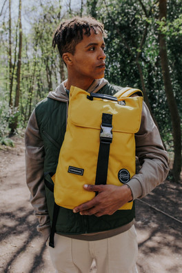Vance 19L Large Backpack - Mustard