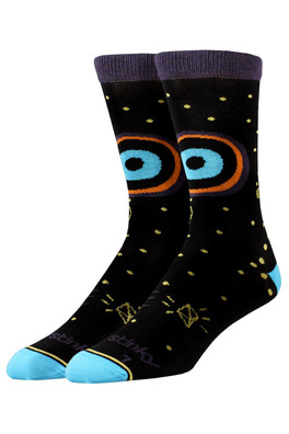 Space Unisex Socks - Black